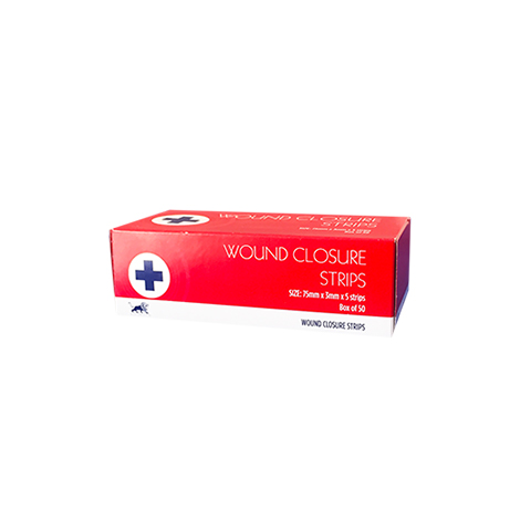 Wound Closure Strips - 3mm x 75mm - 5 Strips (50)
