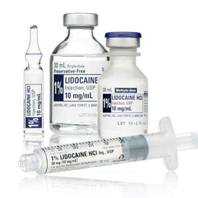 Lidocaine Inj 1% Vial - 2ml