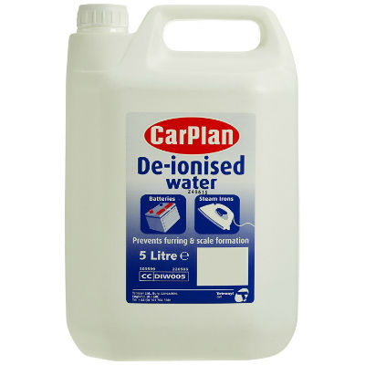 De-ionised Water - 5 Litre