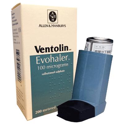 Ventolin Evohaler 100mcg (200 Dose) *POM*